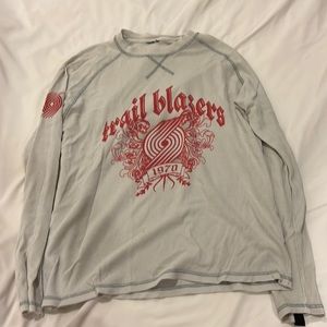Portland Trailblazers long sleeve shirt